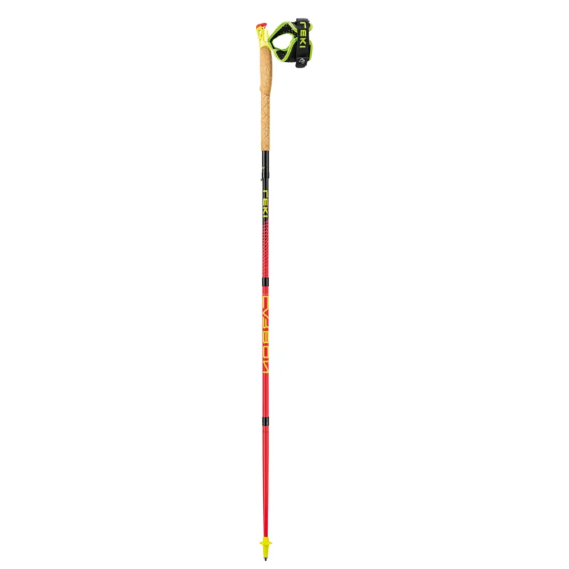 Leki Ultratrail FX.One Trail Running Poles in Red-1